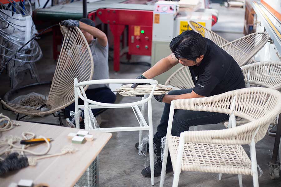 xưởng HAY Decor sản xuất ghế ăn Durano